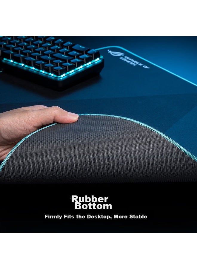 Rog Huaying Ace, Aimlab Collaboration Edition, Gaming Mouse Pad, Rog X Aimlab Large Mouse Pad, Computer Desk Pad, Rubber Base, Dragon Scale Matching Mouse Pad - Image 4