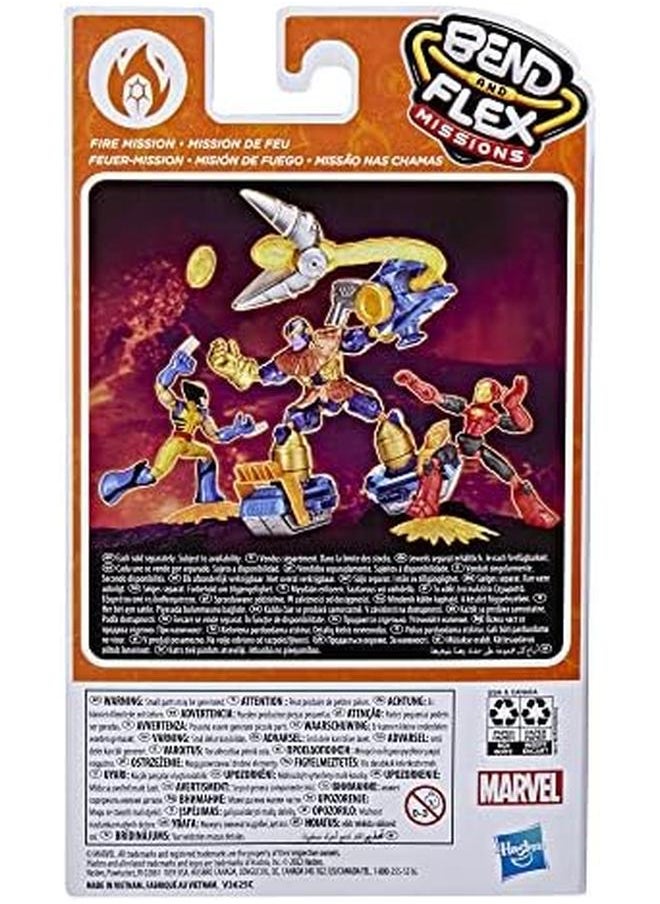 AVENGERS Marvel Bend And Flex Mission Iron Man F4964  - Image 4