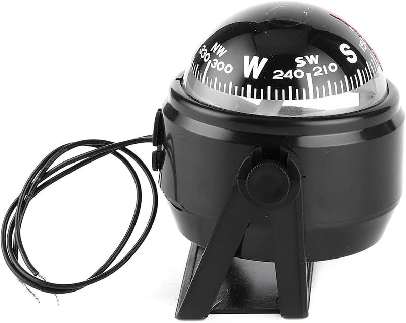 Premium 12V LED Marine Digital Compass for Boat Yacht Ship Navigation Guide - Image 1