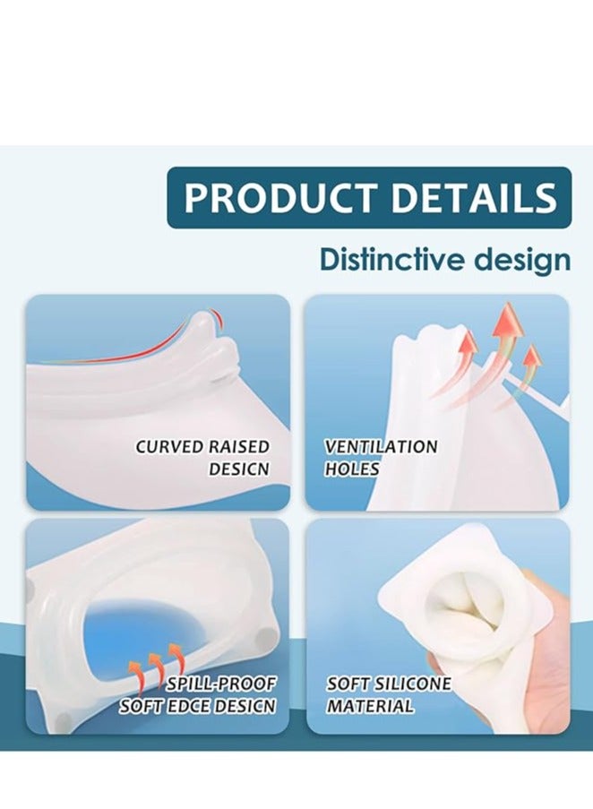 فائدة نموذج يتعلق طريح الفراش كيس جمع البول ، والتي يتم توفيرها مع اثنين من أكياس البول التي يمكن إعادة استخدامها ، هلام السيليكا كيس البول نظام الصرف الصحي ، ويمكن ارتداؤها كيس البول المحمولة يمكن ارتداؤها جهاز جمع . - Image 3