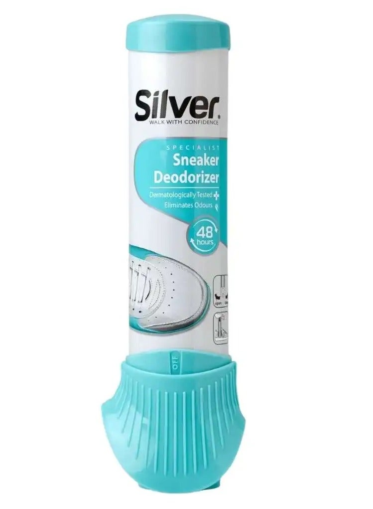 Silver Specialist Sneaker Deodorizer, Shoe Odor Remover 100ml - Image 1