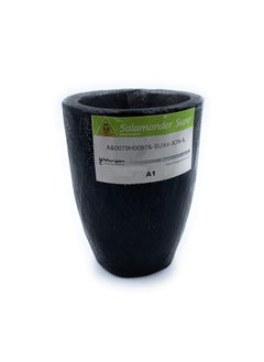 Aone Salamander Clay Graphite Crucible A1-1.5Kg for High Temperature Casting, Refining, Melting of Gold, Silver & Metals for Goldsmith, Metallurgy, Foundry, Bullion, Refinery, Metalsmith, Model Making