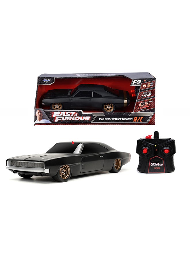 JADA Fastandfurious Rc Dom'S Dodge Charger 1:16  - Image 1
