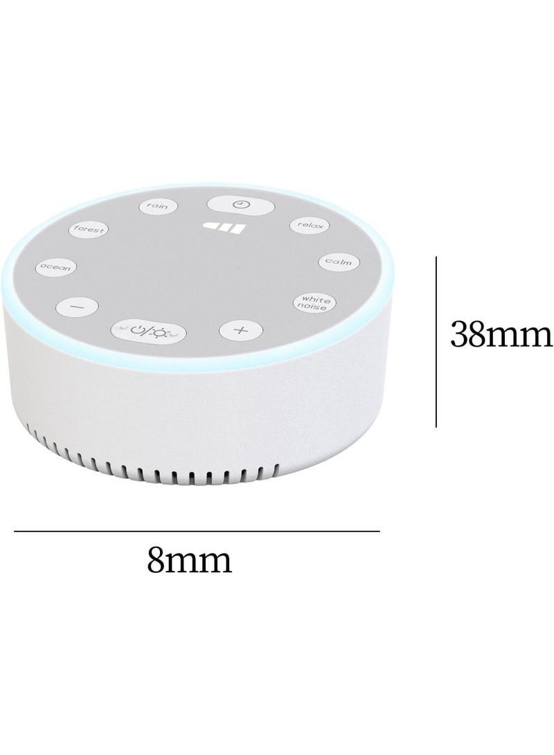 Noise Sound Machine,Sleep Machine,Mini,Lightweight,Intelligent Sleep Machine White Noise Machine for Bedroom Adults - Image 4