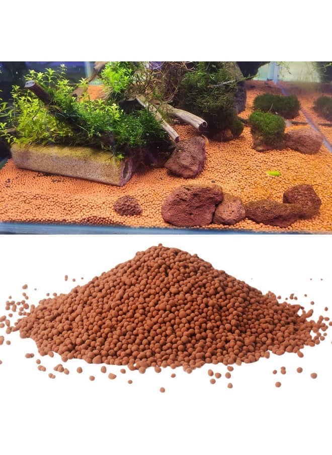 VAYINATO 500G (2Mm) Aqua Clean Balls For Aquarium Gravel Brown Colour Aquarium Substrate By Petzlifeworld  - Image 1