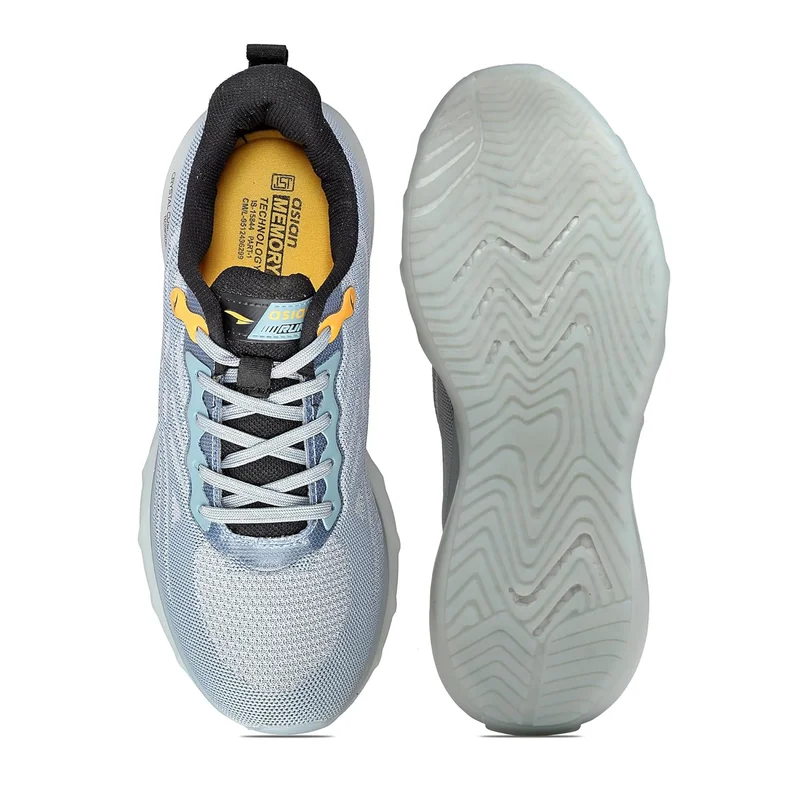 Asian Lightweight Ocean Blue Running Shoes for Men and Boys