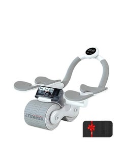 erorex Upgraded Ab Wheel with Auto Rebound, Automatic Roller Ab Wheel with Elbow Support, Abdominal Roller and Elbow Roller with Knee Pad and Phone Holder for Home Gym FW-7677  - Image 1