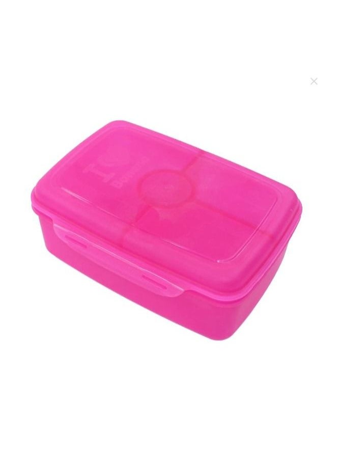 Banana Banana Lunch Box 2L Doreen Dividers - Pink  - Image 1
