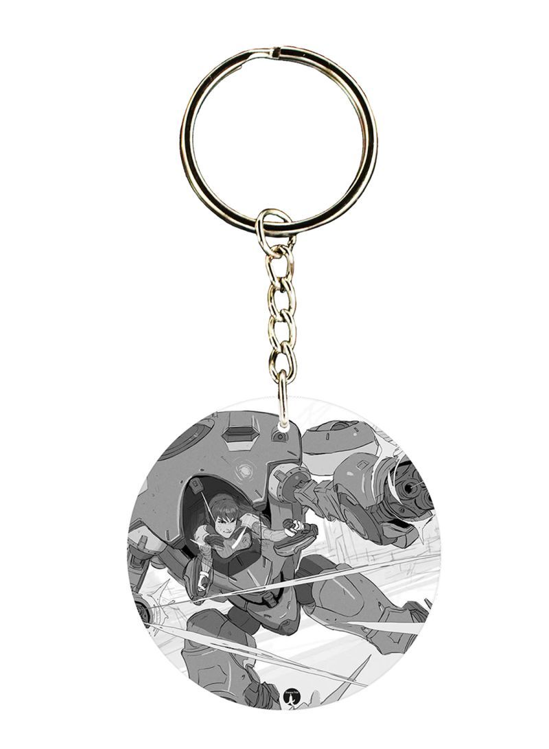 RKN Overwatch Game Printed Keychain