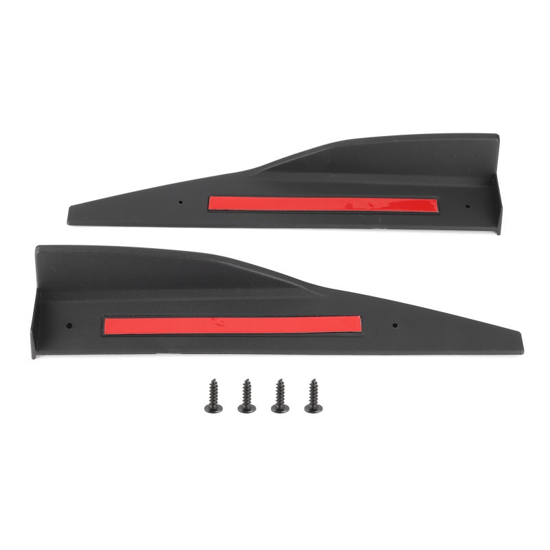 Side Skirt Rocker for Ford Mustang Roush 2015+ Improves Aerodynamics - Stylish Sporty Design Side Skirt Winglet - Made Of High-Quality ABS Material for Enhanced Vehicle Stability - Image 1