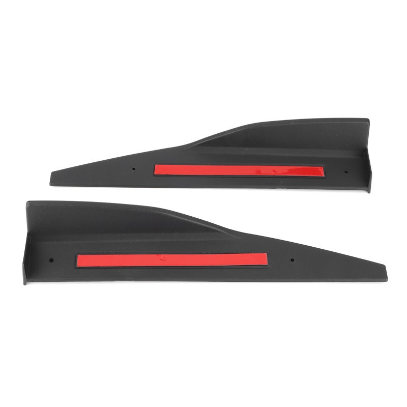Side Skirt Rocker for Ford Mustang Roush 2015+ Improves Aerodynamics - Stylish Sporty Design Side Skirt Winglet - Made Of High-Quality ABS Material for Enhanced Vehicle Stability - Image 2
