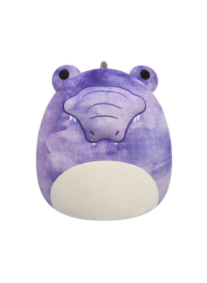 Squishmallows 12 inch Medium Plush Dove Purple Crocodile , Officially Licensed Kellytoy Plush Toy, Colorful Soft Toy, Gift for Kids, Girls & Boys Washable Squishy Stuff Toy Multicolor All Age  - Image 1