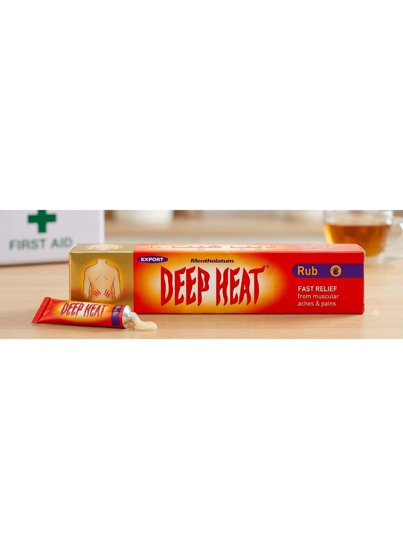 Deep Heat Rub Fast Relief From Muscular Aches & Pains - 35g - Image 4