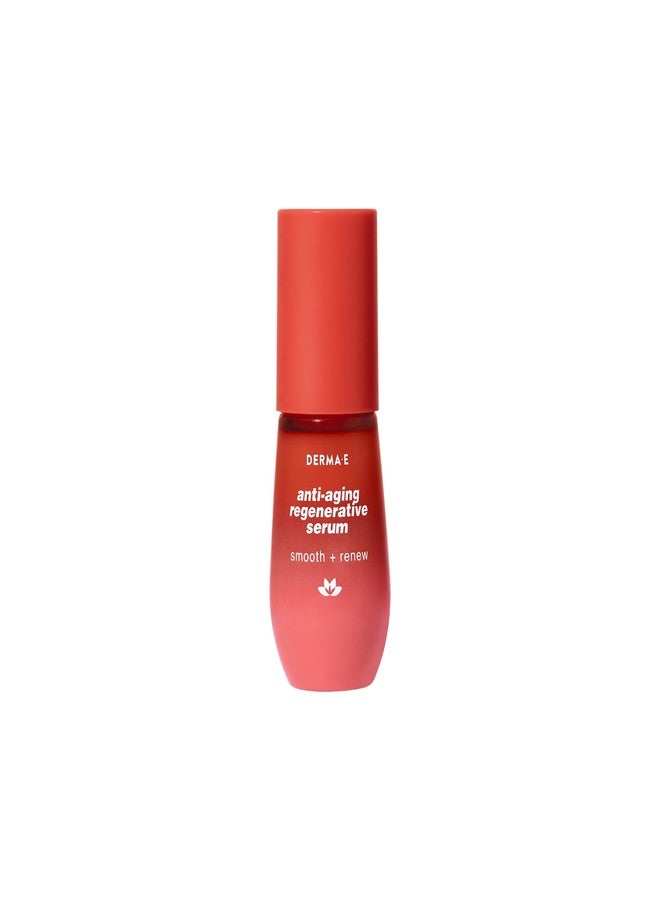 derma-e DERMA E Face Serum, Anti Aging Regenerative Retinol Serum for Face, 1 Fl Oz, Vitamin A, Bakuchiol, Glycolic Acid, Green Tea Extract, Helps Reduce Appearance of Fine Lines and Wrinkles - Image 1