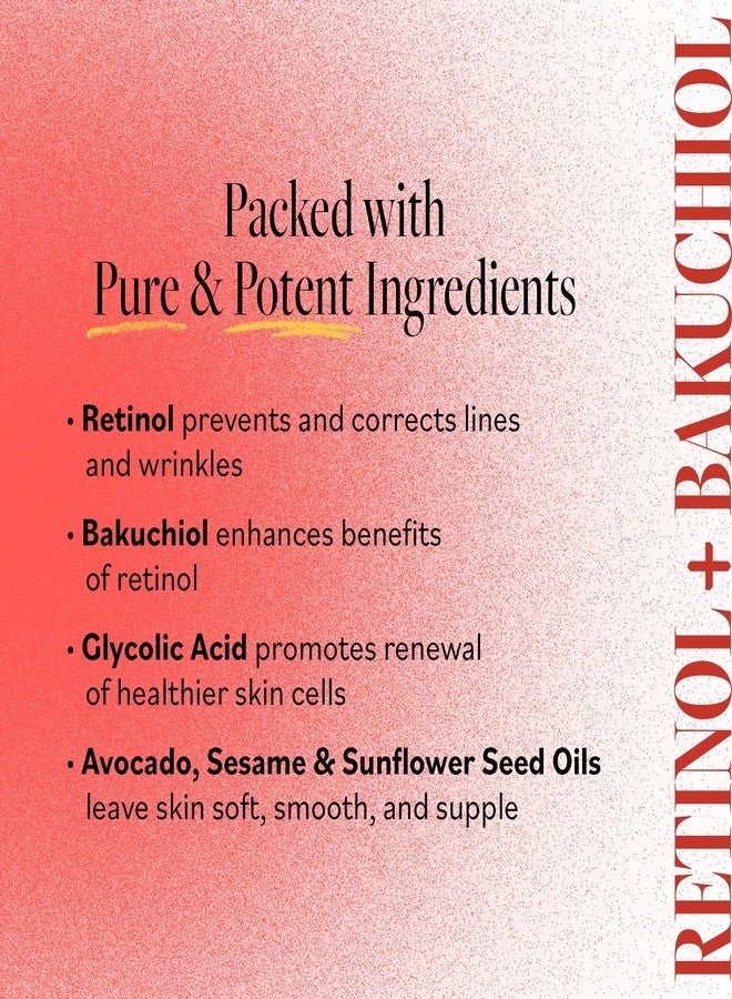 derma-e DERMA E Face Serum, Anti Aging Regenerative Retinol Serum for Face, 1 Fl Oz, Vitamin A, Bakuchiol, Glycolic Acid, Green Tea Extract, Helps Reduce Appearance of Fine Lines and Wrinkles - Image 4