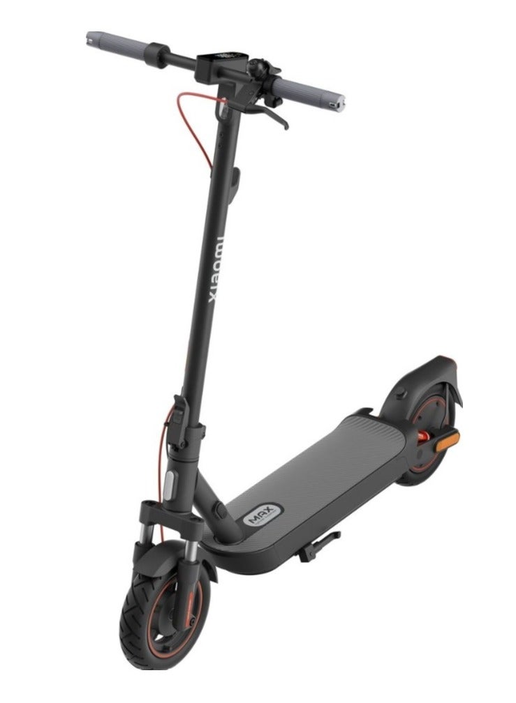 Xiaomi Electric Scooter 5 Max | IPX5 waterproof | 400W Rated Power | upto 120kg max load | 25km/h max speed, 60km travel distance | Black - Image 3
