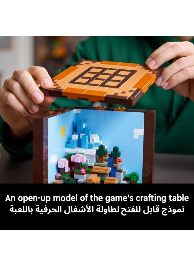 LEGO LEGO Minecraft The Crafting Table Building Toy Set 21265  - Image 5