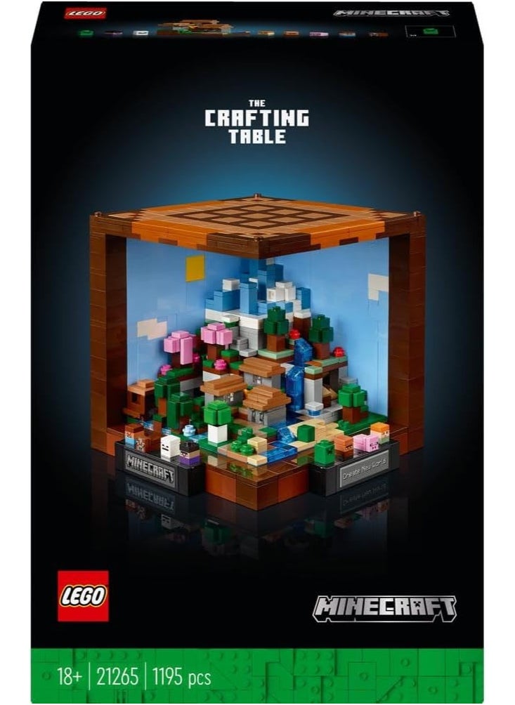 LEGO Minecraft The Crafting Table Building Toy Set 21265