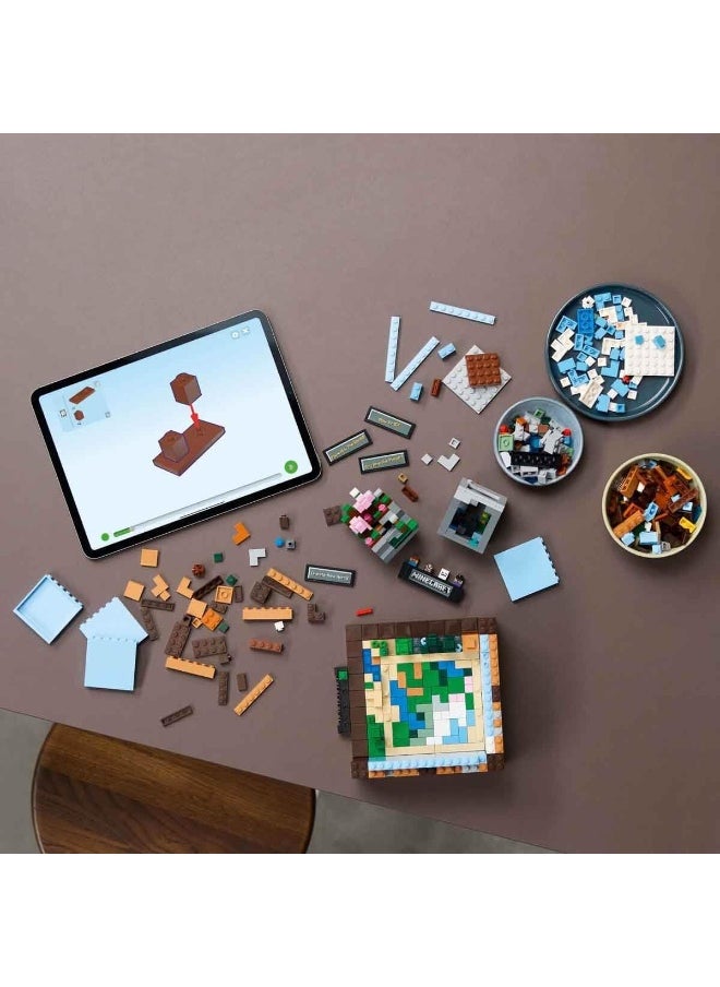 LEGO LEGO Minecraft The Crafting Table Building Toy Set 21265  - Image 3