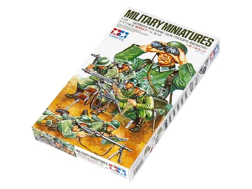 Tamiya Models German Machine Gun Troops - Image 1