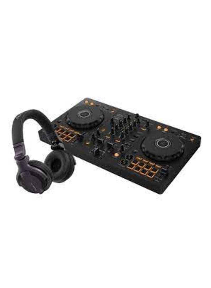 Pioneer DJ Pioneer DDJ-FLX4 2-channel DJ controller + HDJ-CUE1 DJ Equipment Bundle  - Image 3