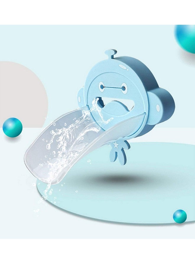 kakamono 2 Pack Faucet Extender for Toddlers, Kids Tub & Sink Faucet Extender - Blue and Beige - Image 3