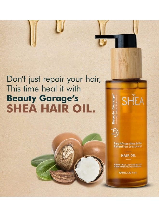Beauty Garage - Pure African Shea Retention Treatment Hair Oil 100Ml - Image 1