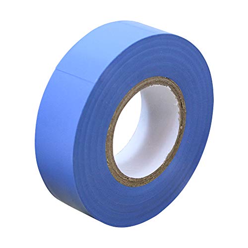 Faithfull FAITAPEPVCBL Blue PVC Electrical Tape 19 mm x 20 m - Image 2