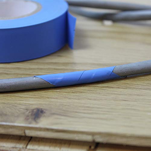 Faithfull FAITAPEPVCBL Blue PVC Electrical Tape 19 mm x 20 m - Image 4
