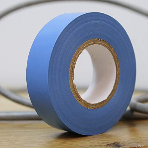 Faithfull FAITAPEPVCBL Blue PVC Electrical Tape 19 mm x 20 m - Image 3