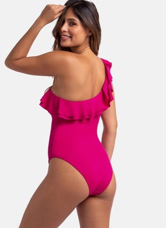 Dorina Ruffle One Shouldr One Piece  - Image 2