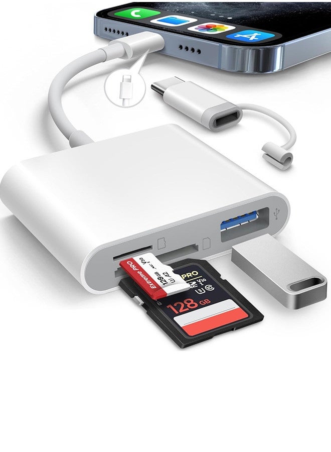 VibeHome Vibehome Sd Card Reader For iPhone iPad Camera