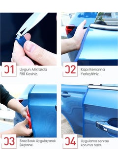 Point Marketing Auto Door Weatherscratch Anti-Scratch Door Protection Wick 5 Meters Black  - Image 5