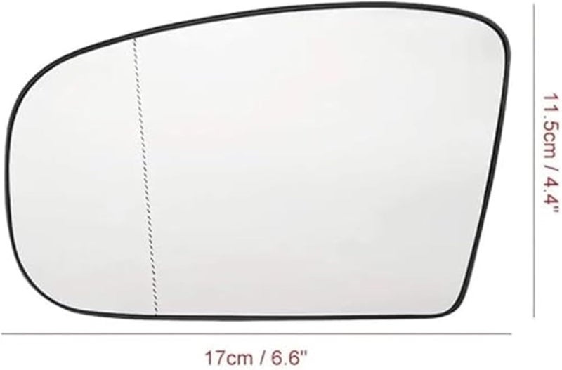 Wivplex Heated Side Mirror Glass for Benz W220 W215 - Image 4