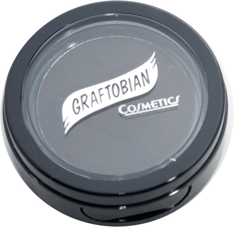 Graftobian Jet Black Cake Eyeliner - Smudge Proof, Long Lasting, Water Activated Pressed Powder Eyeliner for Bold Graphic Liner or Subtle Tightline Effect - Image 2