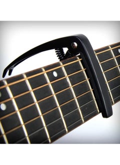 Guitar Picks Guitar Capo Acoustic Guitar Accessories Trigger Capo Key Clamp Black With 6 Pcs Guitar Picks  - Image 4