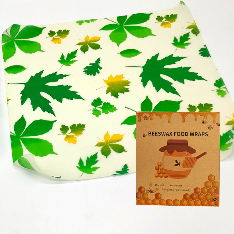 Beeswax Cloth Reusable Beeswax Paper Beeswax Food Grade Packaging Cloth Beeswax Wrap Cloth - Image 1