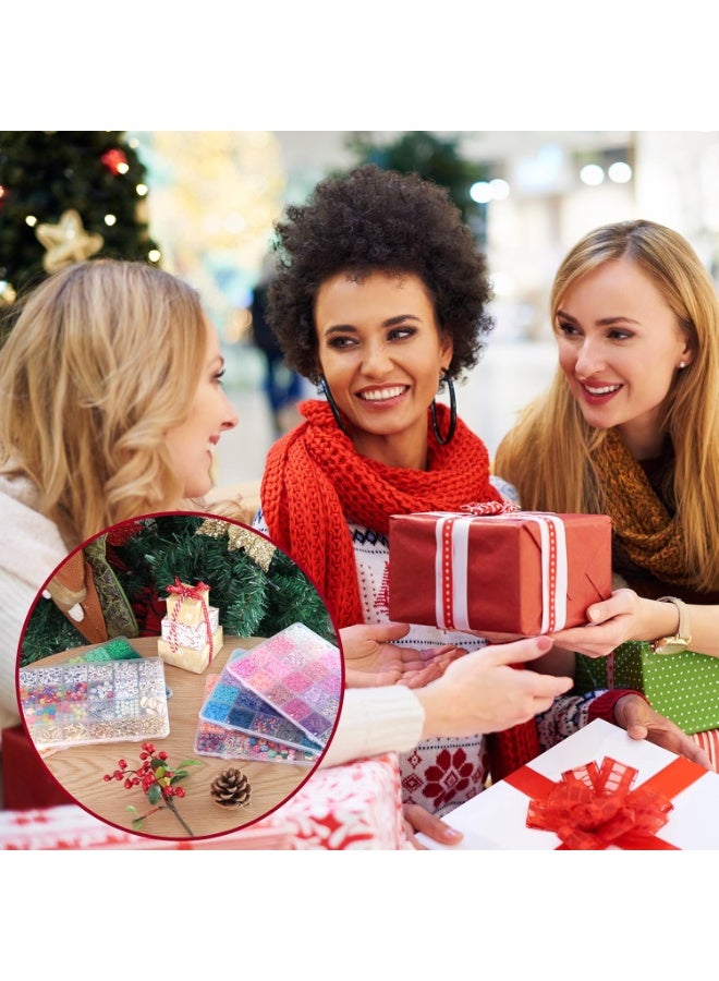 Capstro 13,000 Pcs Clay Beads Jewelry Making Kit – Soft Polymer Clay Beads with Strings, Clasps & Charms | DIY Bracelet & Necklace Craft Box for Kids & Teens – Ninety Two Colors - Image 4