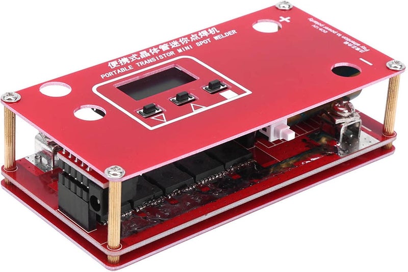 Efficient Transistor Mini Spot Welder Ideal for Power Banks,Model Airplanes + Welding Tools - Image 2