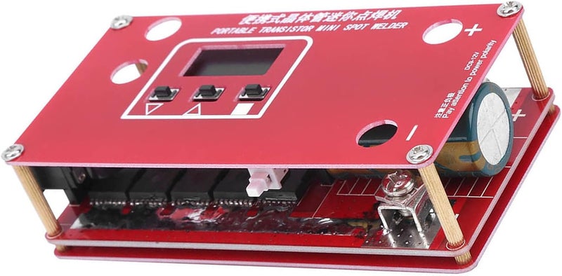 Efficient Transistor Mini Spot Welder Ideal for Power Banks,Model Airplanes + Welding Tools - Image 3