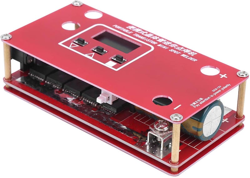 Efficient Transistor Mini Spot Welder Ideal for Power Banks,Model Airplanes + Welding Tools - Image 4