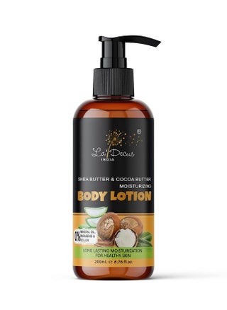 Moisturizing Body Lotion With Shea And Cocoa Butter ;; Deep Hydration ;; No Mineral Oil Parabens Silicones And Color 200Ml - pzsku/ZB91B47E8343EFF20006CZ/45/_/1690524201/59a61351-d8dc-4ba5-acb1-23aa0ed4c706