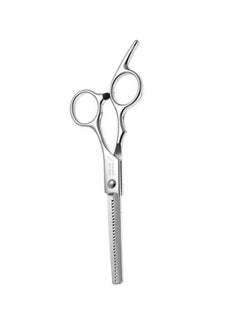 NIBEMINENT 2-Piece Professional Hair Scissor Set Silver 19.7 x 9.7cm  - Image 2