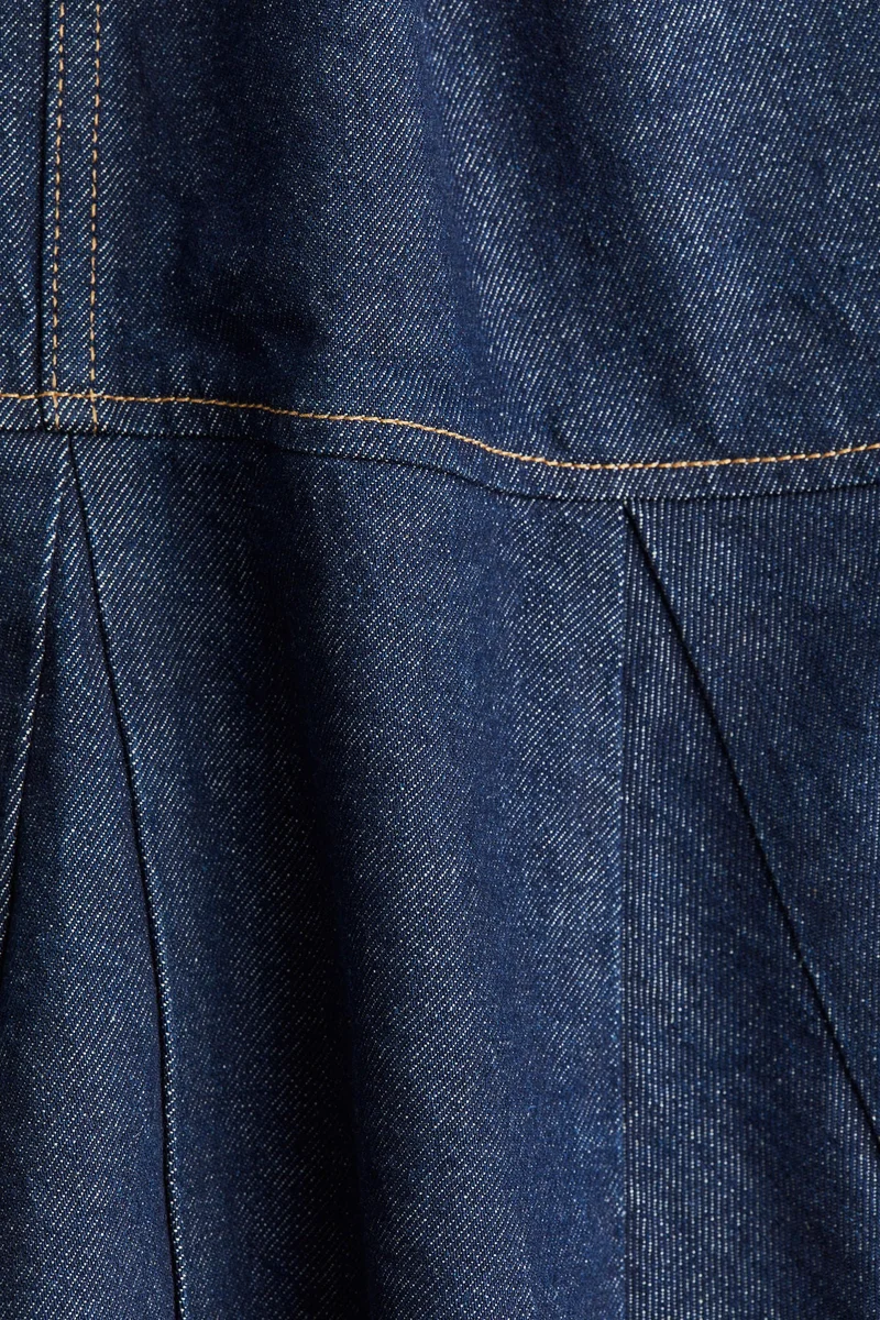 H&M Flared-skirt denim dress