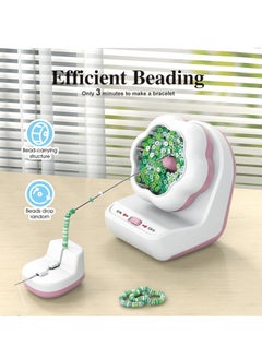 EVEREEN Electric Bead Spinner, Clay Bead Spinner for Jewelry Making, Hands-Free Beading Tool with Needle Thread for Waist Beads Bracelets Mud Bead Art Enthusiasts  - Image 2