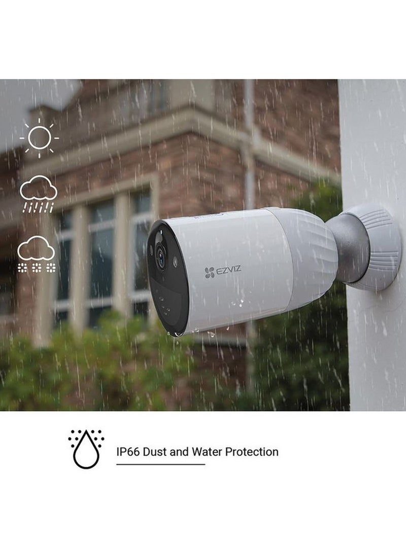 EZVIZ BC1 Add on 2MP Supplementary Battery Camera For BC1 Kit, Only Works With The Base Station, White - Image 5