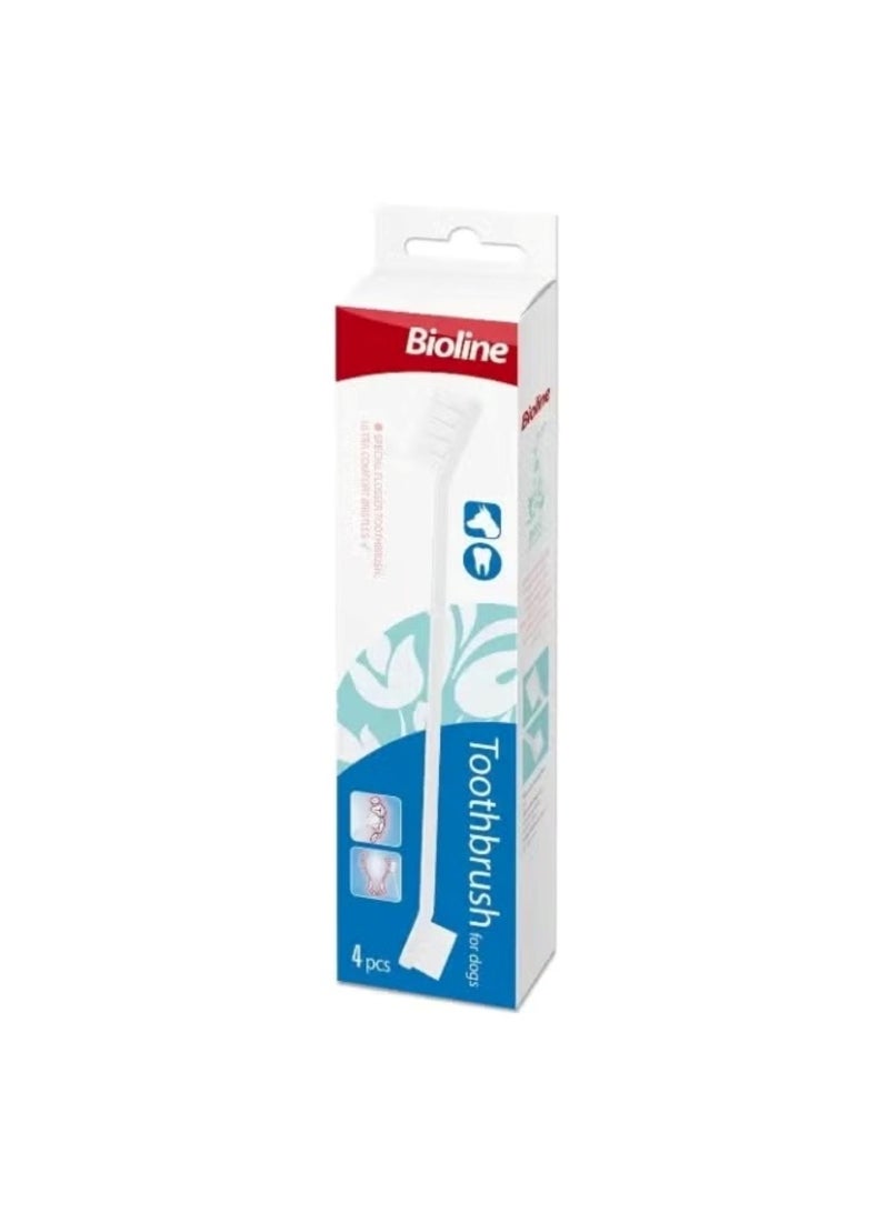 Toothbrush Set for Dogs – 4 Pieces