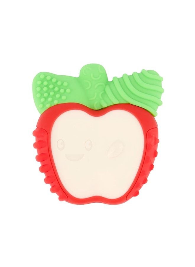 infantino - Lil' Nibbles Vibrating Teether for Baby- Apple Suitable From 0 Months and Above - Multicolour - Image 1