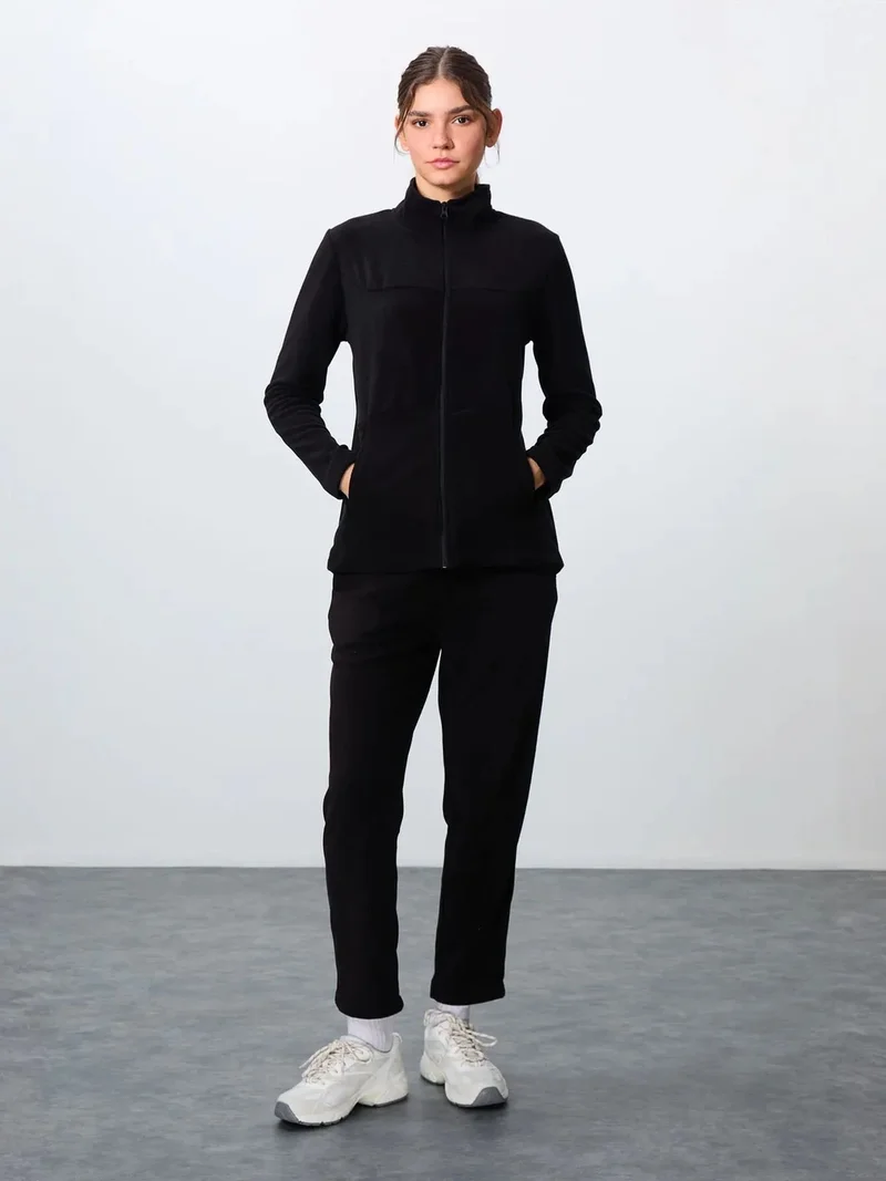 TOMMYLIFE TOMMY Women's Long-Sleeve Zipper Tracksuit Set
