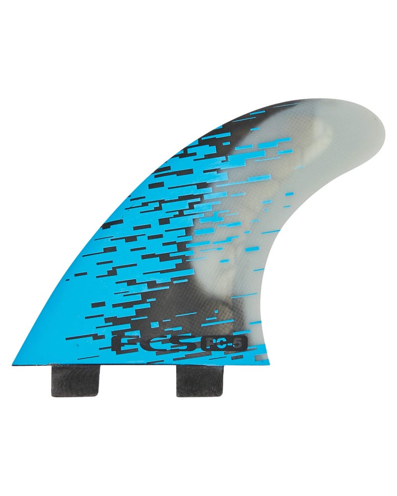 FCS PC-5 Performance Core Surfboard Tri Fin Set - Blue Smoke - Image 5